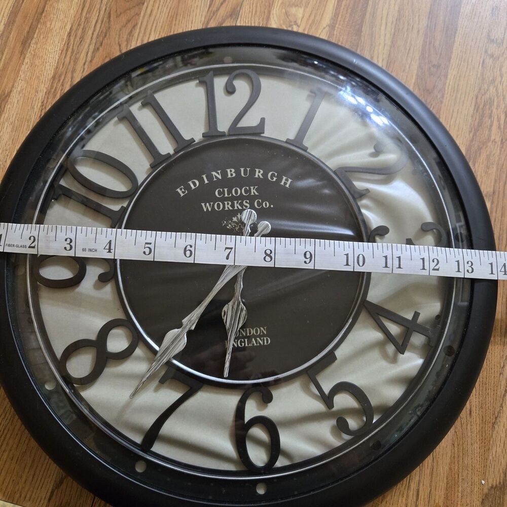 Edinburgh Clock Works Co. LONDON ENGLAND AA Battery **see Description #6C